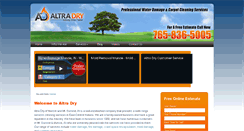 Desktop Screenshot of altradry.com
